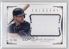 2016 Panini National Treasures Colossal 54/99 Chase Headley #C-CH 5x8