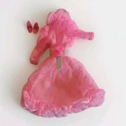 1984 HAPPY BIRTHDAY PARTY BARBIE DOLL VINTAGE 9519 Pink Polka Dot Dress & Shoes