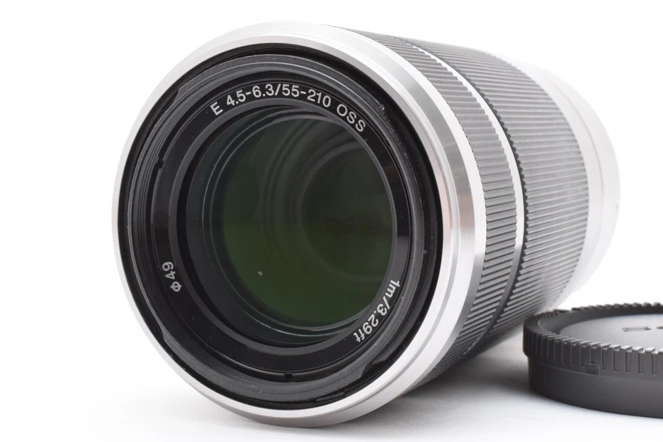 Lente SONY E 55-210mm f/4.5-6.3 OSS SEL55210 Silver [EXC++] de JAPÓN E2567 - Imagen 2 de 4