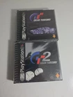 PS1 Gran Turismo 1 and 2 game lot [black label] (good-very good, unsealed)