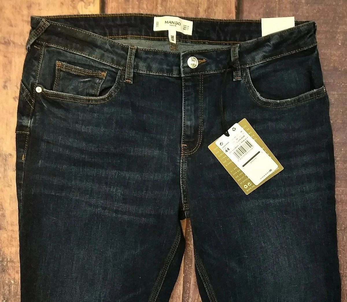 Etna Ældre Luftpost MANGO 328 Women Kim Skinny Push-Up Jeans Blue Size 12 New | eBay