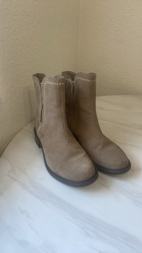 Clarks, Maye Damenstiefel Reißverschluss Kiesel-Wildleder Größe US Damen 7 - Bild 1 von 8