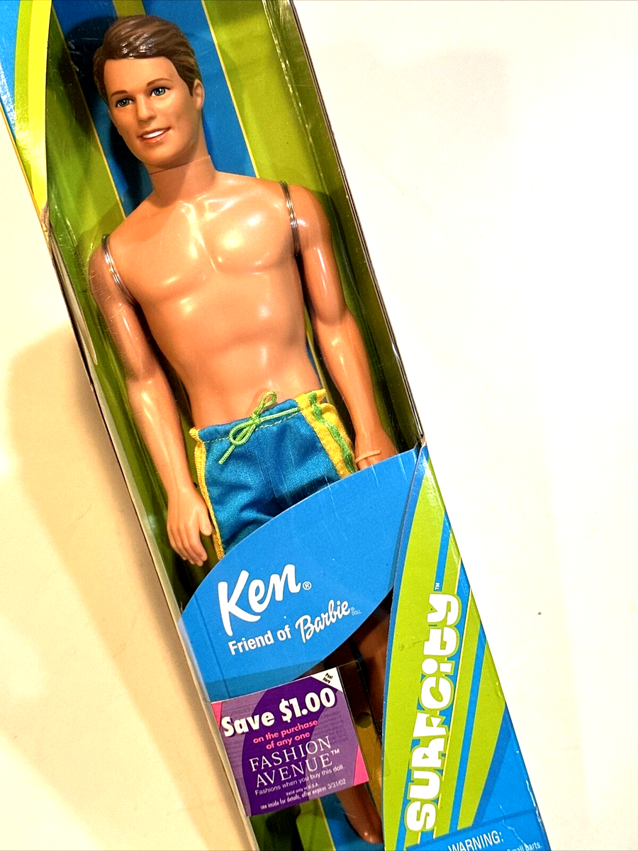 Barbie Surf City Ken Doll 28422 Mattel New In Box 🌊 | eBay