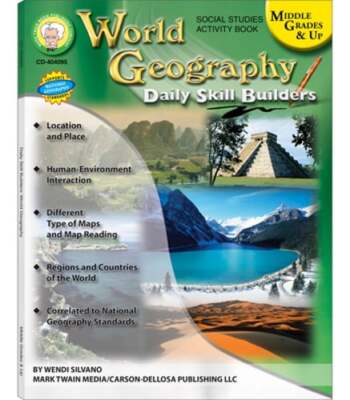 World Geography, Grades 6 - 12: Volume 7 by Wendi Silvano: New