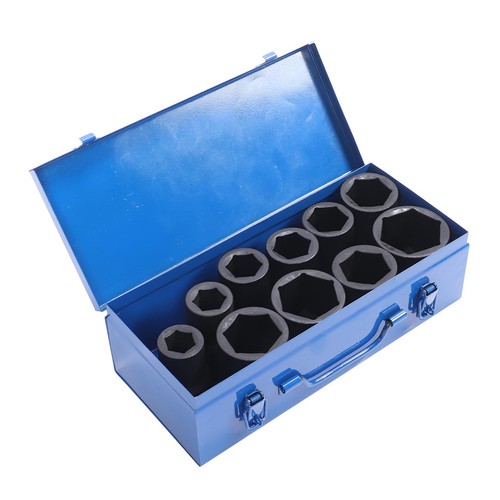 6 Point Axle Hub Nut DEEP IMPACT Socket Set 1"Dr Thin Wall Drive Shaft Socket UK - Picture 6 of 12