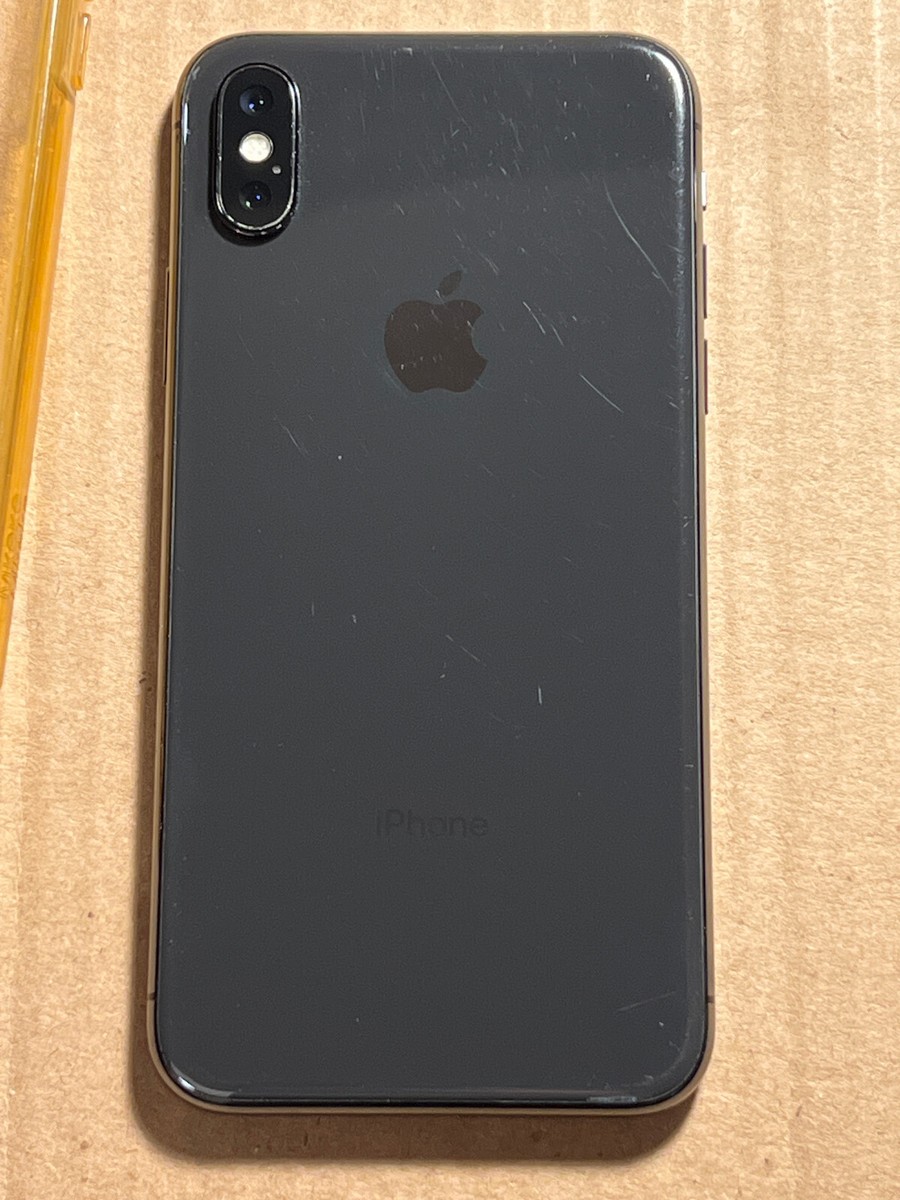 Apple iPhone X - 256GB Space Gray (Unlocked) A1901 (GSM) READ ios