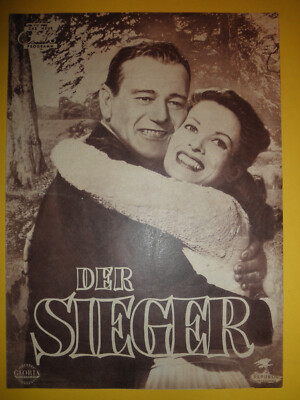 DNF (Klemmer) / Der Sieger / John Wayne, Maureen O'Hara / SEHR SELTEN