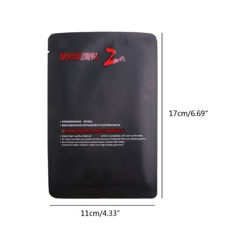 HotlineGames Mouse Skin Mouse Skates Side Stickers AntiSlip Pad for GPRO2 Mouse - Afbeelding 8 van 8