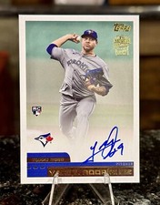 2024 Topps Archives YARIEL RODRIGUEZ RC AUTO Fan Favorites 00FF-YR Blue Jays