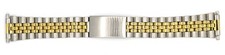 16 - 22mm Stainless Steel Two Tone Jubilee Metal Watch Bracelet Band