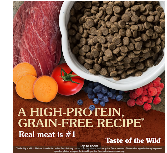 Taste of the Wild High Prairie GrainFree Roasted Bison & Venison Dry