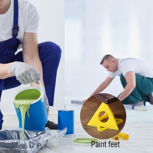 Pyramid Stands Set Woodworking Triangle Paint Pads Feet Painter Wood Work - Picture 6 of 10