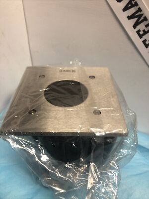 Lumenton Square Stainless Steel Walkway Light w/Housing-Wet or Concrete Approve
