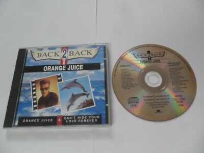 Orange Juice    Orange Juice / Can't Hide Your Love Forever (CD 1991) UK Press