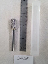 1 NEW FALCON / SGS 1/4" SHANK CARBIDE BURR. SA-3. DOUBLE CUT.  USA MADE (S405)