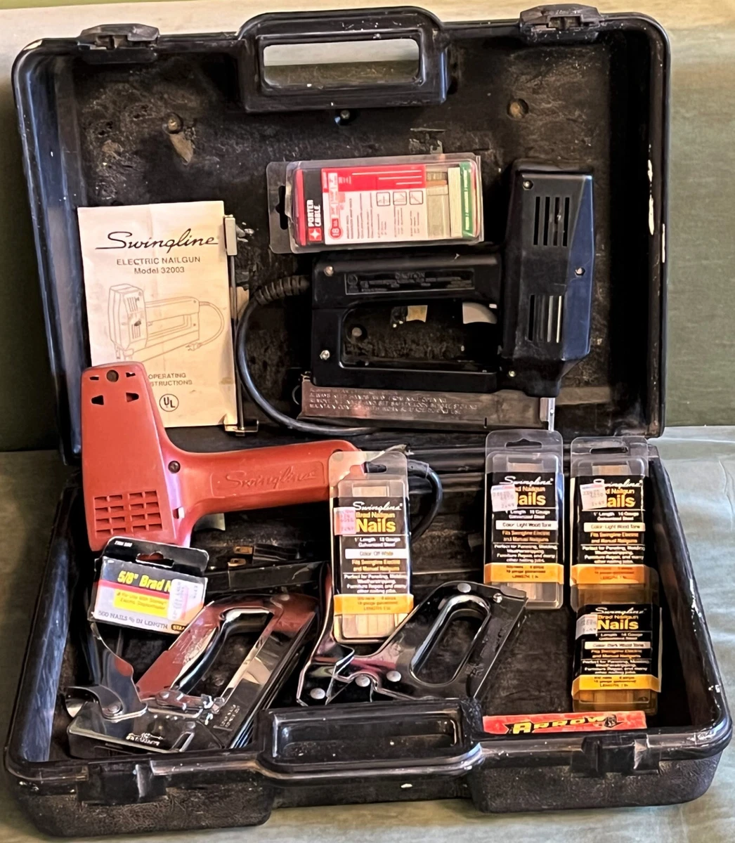 Swingline electric online nail gun