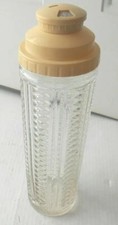 Vintage Medco Zifferblatt ein Getränk Wolkenkratzer Glas Cocktail Shaker