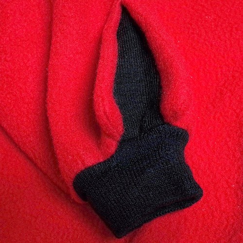 Vintage 1960s McGregor Wash & Wear Half Zip Pullover Two Tone Fleece Shirt - Picture 6 of 8