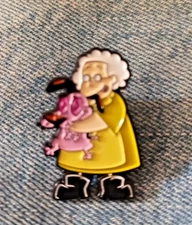 MURIEL-COURAGE THE COWARDLY DOG- ENAMEL / LAPEL PIN-$4.99 COMBINED SHIPPING