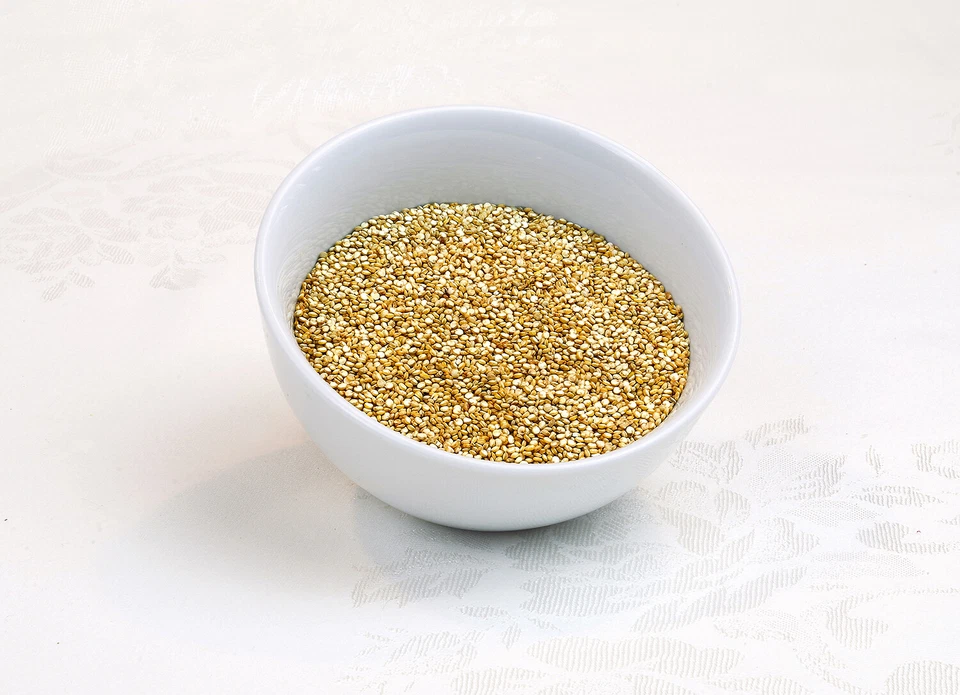 Органическая киноа ЗОЛОТАЯ цельнозерновая без ГМО оптом веганская - Изображение 3 из 4