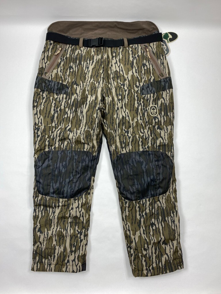 Hard Core Mens Bottomland Hunting Pants Green Camouflage Lined XXL New