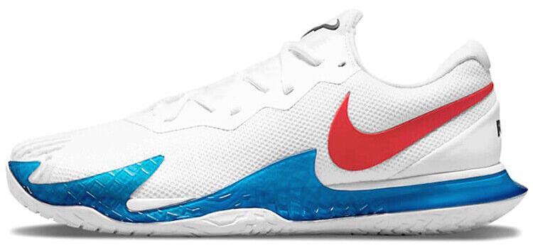 NikeCourt Zoom Vapor Cage 4 Rafa White Binary Blue Red for Sale