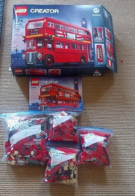 LEGO Creator Expert: London Bus (10258)-100% COMPLETE WITH MANUAL AND BOX