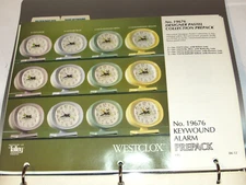WESTCLOX 1985 DEALER CATALOG! BIG BEN/POCKET WATCHES/CLOCK RADIOS/WALL CLOCKS+++