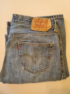 LEVI'S Men's 501 34x34 Blue Jeans | eBay