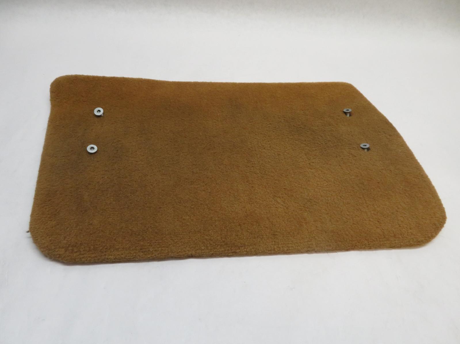 2010 FERRARI CALIFORNIA RH RIGHT FOOT REST ACCESS PANEL CUOIO CARPET TRIM OEM
