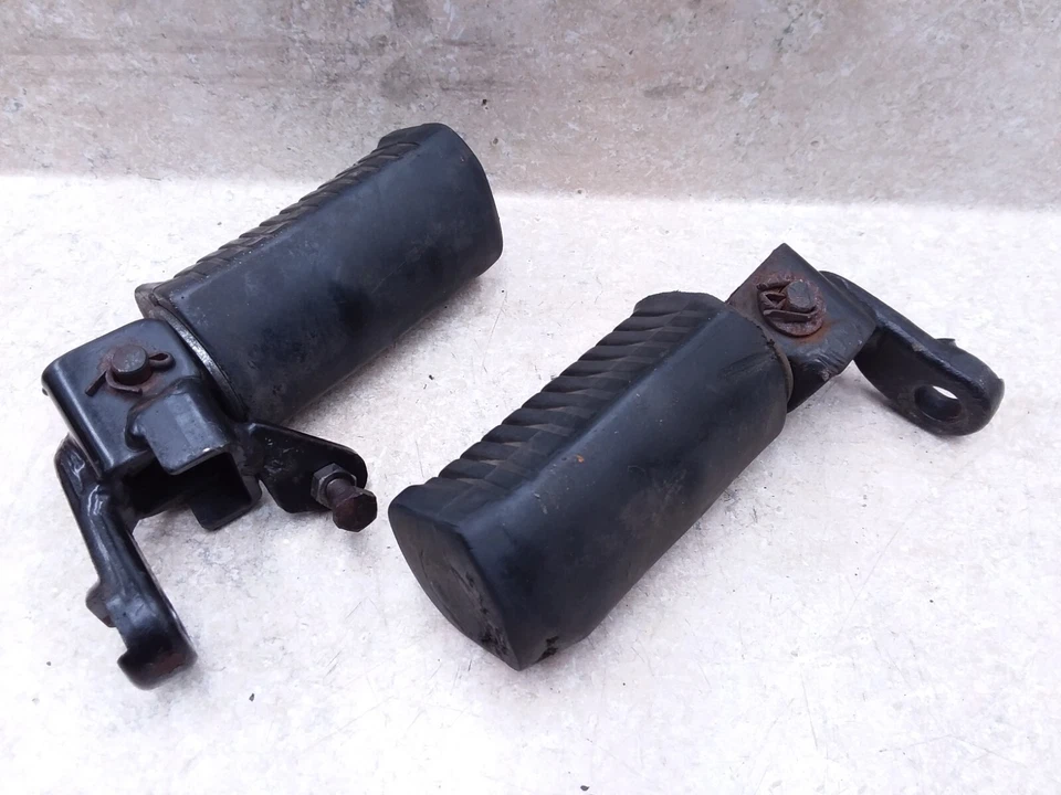 Par de estribos delanteros Kawasaki 550 GPZ KZ KZ550-D GP-Z GPz550 1981 ANX-C49 Foto 4 de 4