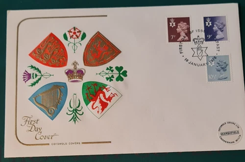 GB - 1978 - "Northern Ireland Definitive Stamp Issue" -  First Day Cover
