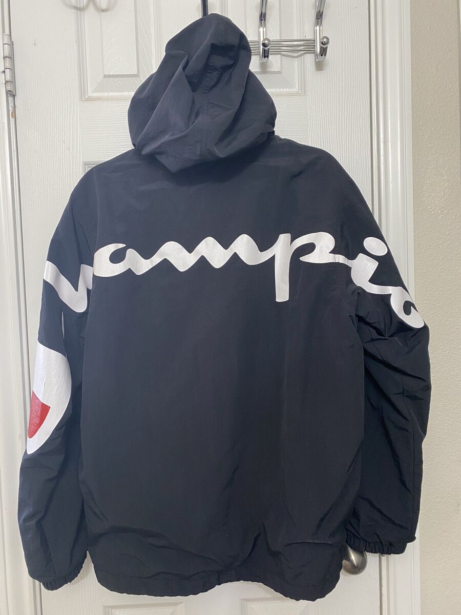 Supreme Champion Coach jacket Size Medium Black | eBay Supreme Champion Coach jacket Size Medium Black | eBay