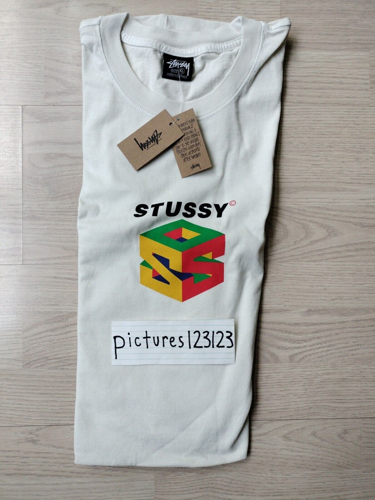 STUSSY S64 PIGMENT DYED TEE BLACK モーガン蔵人-