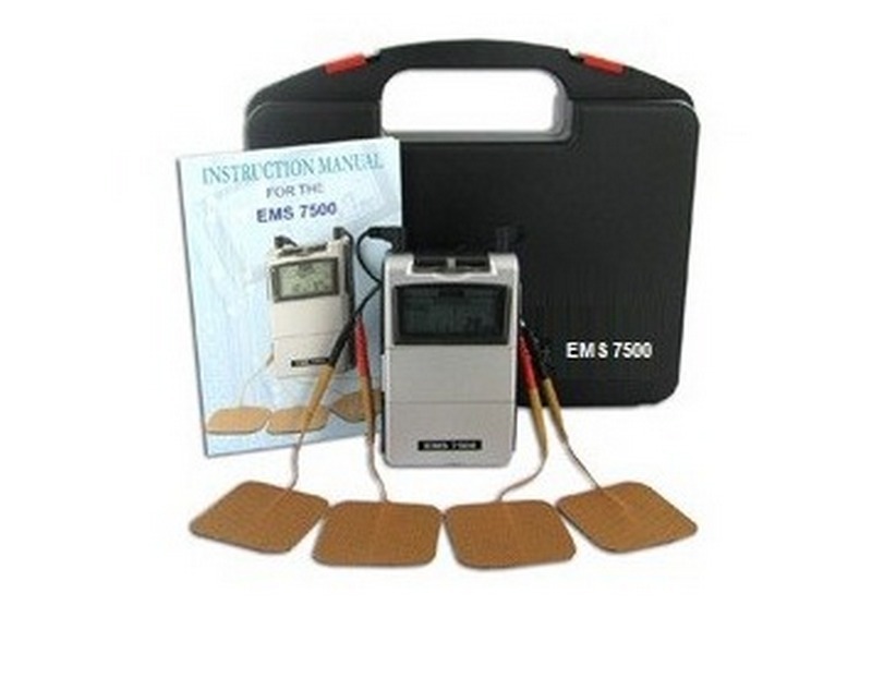 EMS 7500 MUSCLE STIMULATOR DUAL CHANNEL RELIEVE LOW BACK PAIN