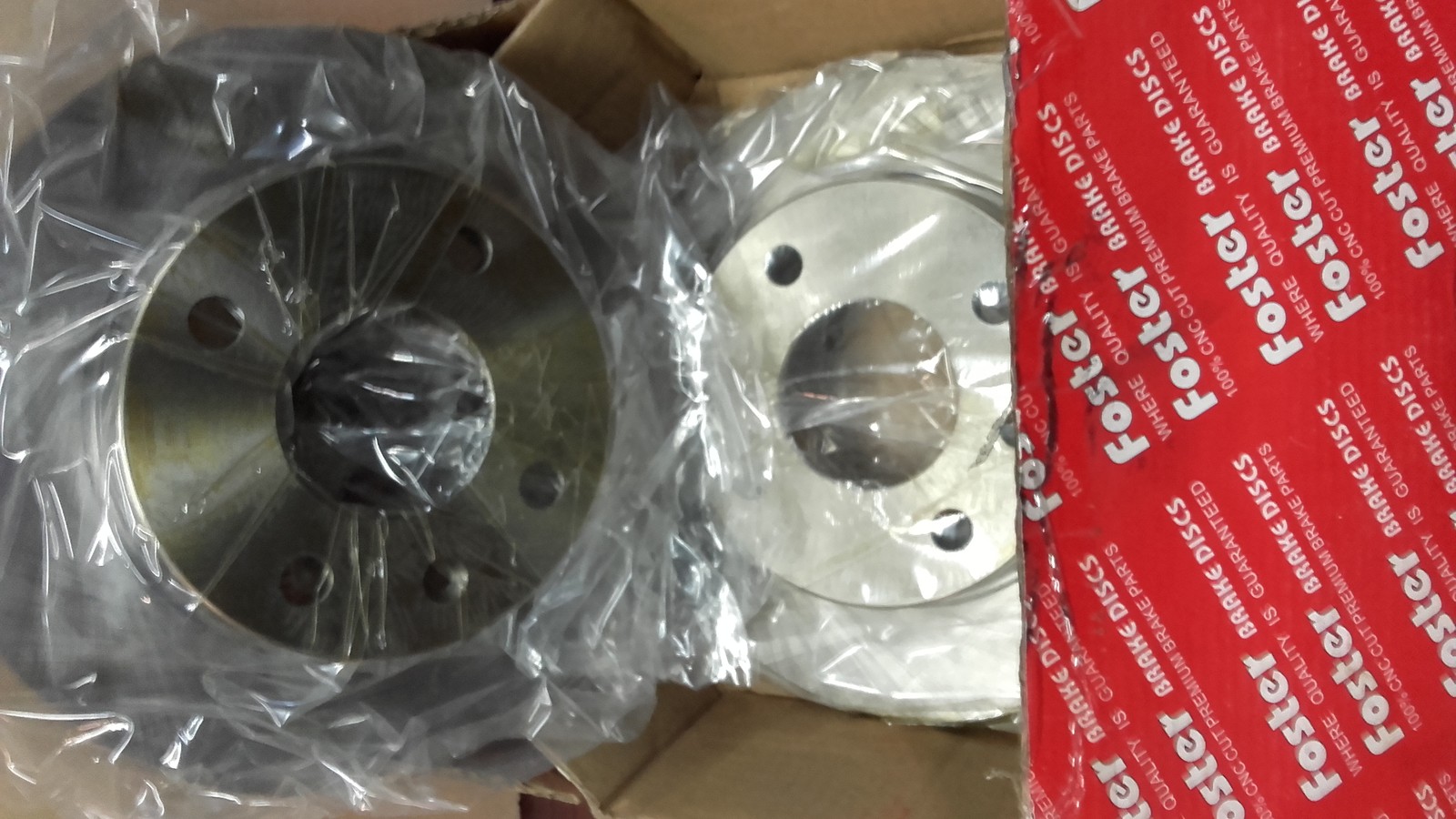 2 disques de frein pour Escort et Orion dimensions d'origine acier haute performance