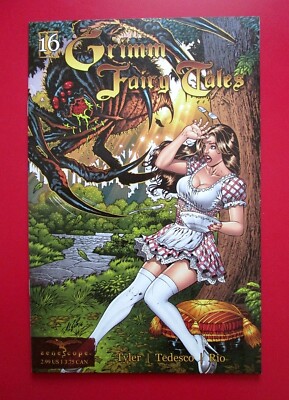 GRIMM FAIRY TALES #16 (VFNM) AL RIO cover HTF 1st print! Zenescope 2007
