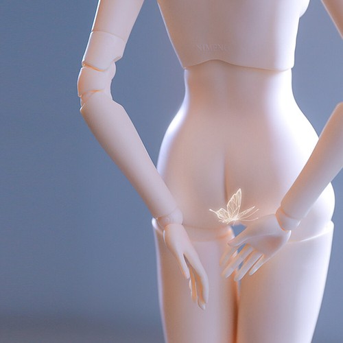 1/3 Mechanical Joints Body Doll 22 in Height Female Doll Nude Body with Makeup - Picture 13 of 13