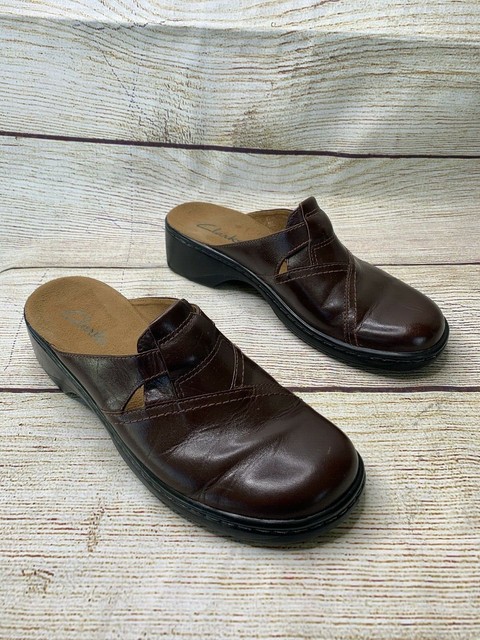 clarks womens mules