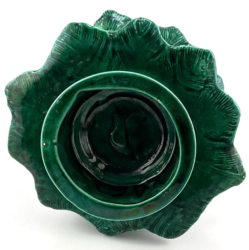 Green Ceramic Tabletop Christmas Tree To Decorate No Lights 10 in - Image 3 of 3