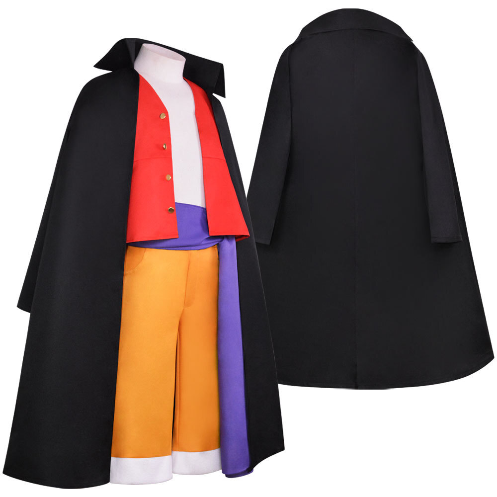 One Piece Monkey D Luffy Cosplay Costume with Hat Book Week