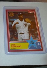 2018 Topps Series 2 1983 ALL STAR Luis Severino RED PARALLEL #05/10 Yankees