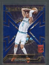 /99 LaMelo Ball 2022-23 Donruss Elite Power Formulas Blue Prizm #21