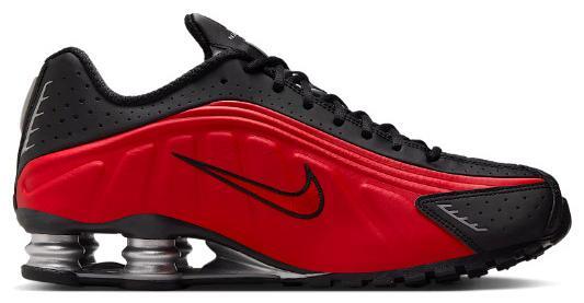 【Nike】★大人気★ Shox R4 M University Red/Black Size 5 - Nike Shox R4 University Red Black for sale online