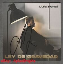 LUIS FONSI... Ley De Gravedad CD - SIGNED LUIS FONSI... Ley De Gravedad CD - SIGNED