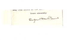 Rupert Hart Davis 1907-1999 Signed Clip / Autographed English Publisher