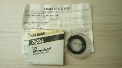Kalimar UV Filter 37 mm., Camcorder 0993, Japan ,in OVP
