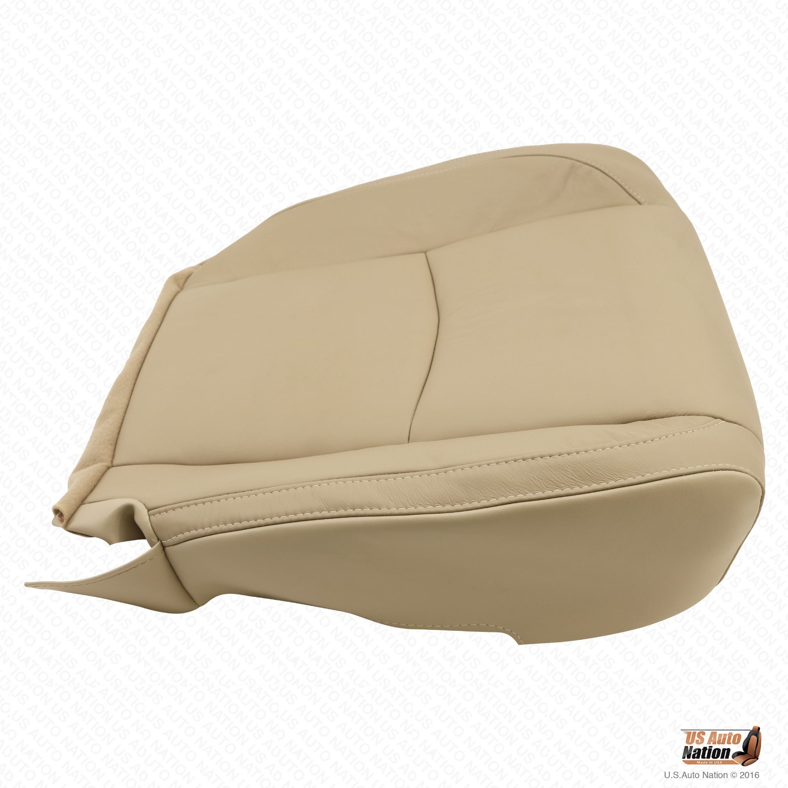 Driver Bottom Replacement Leather Seat Cover Tan For 2007 2008 2009 Lexus RX350