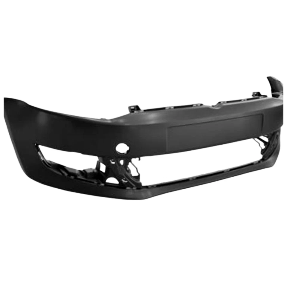 Stoßstange Vorne für VW Polo 6R1 6C1 2009-2014 Schwarz mit TÜV-Zertifikat 3 Tür - Bild 2 von 3