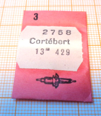 3 Unruhwelle Cortebert 13´´´ 429  DCN 2758 neuwertig ältere L.